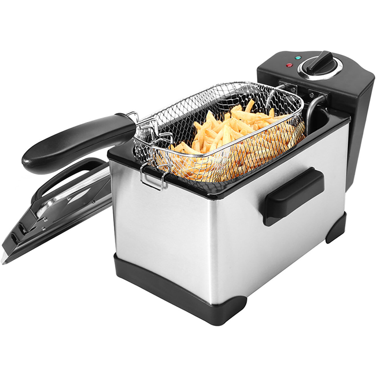 Kitchencook Friteuse 3l inox semi6-pro fry plus gris/noir