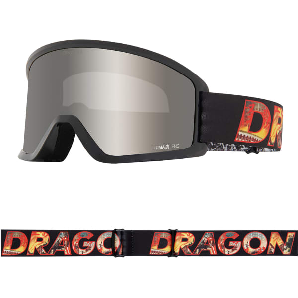 Masque de ski DRAGON DX3 PLUS OTG KLASH/LLSILVERION+LLROSE