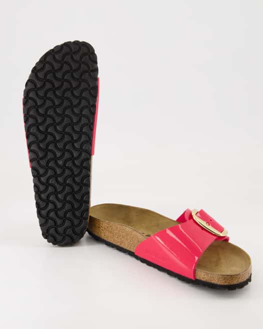 Birkenstock Madrid Big Buckle Pantoletten in Pink