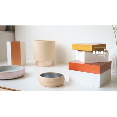 Peinture acrylique métallique, kit Glamour Living