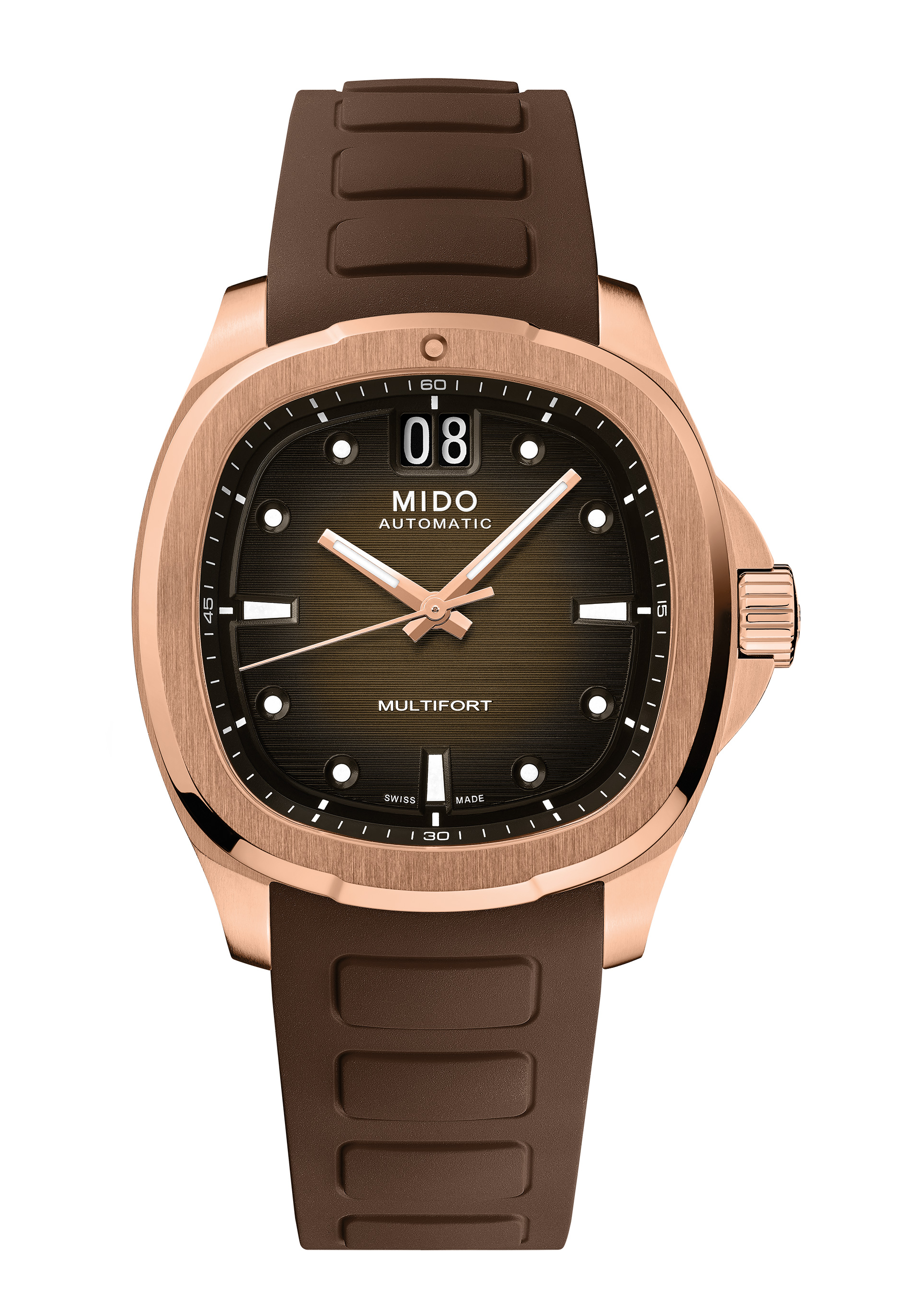 Mido Multifort TV Big Date Roségold M049.526.37.291.00