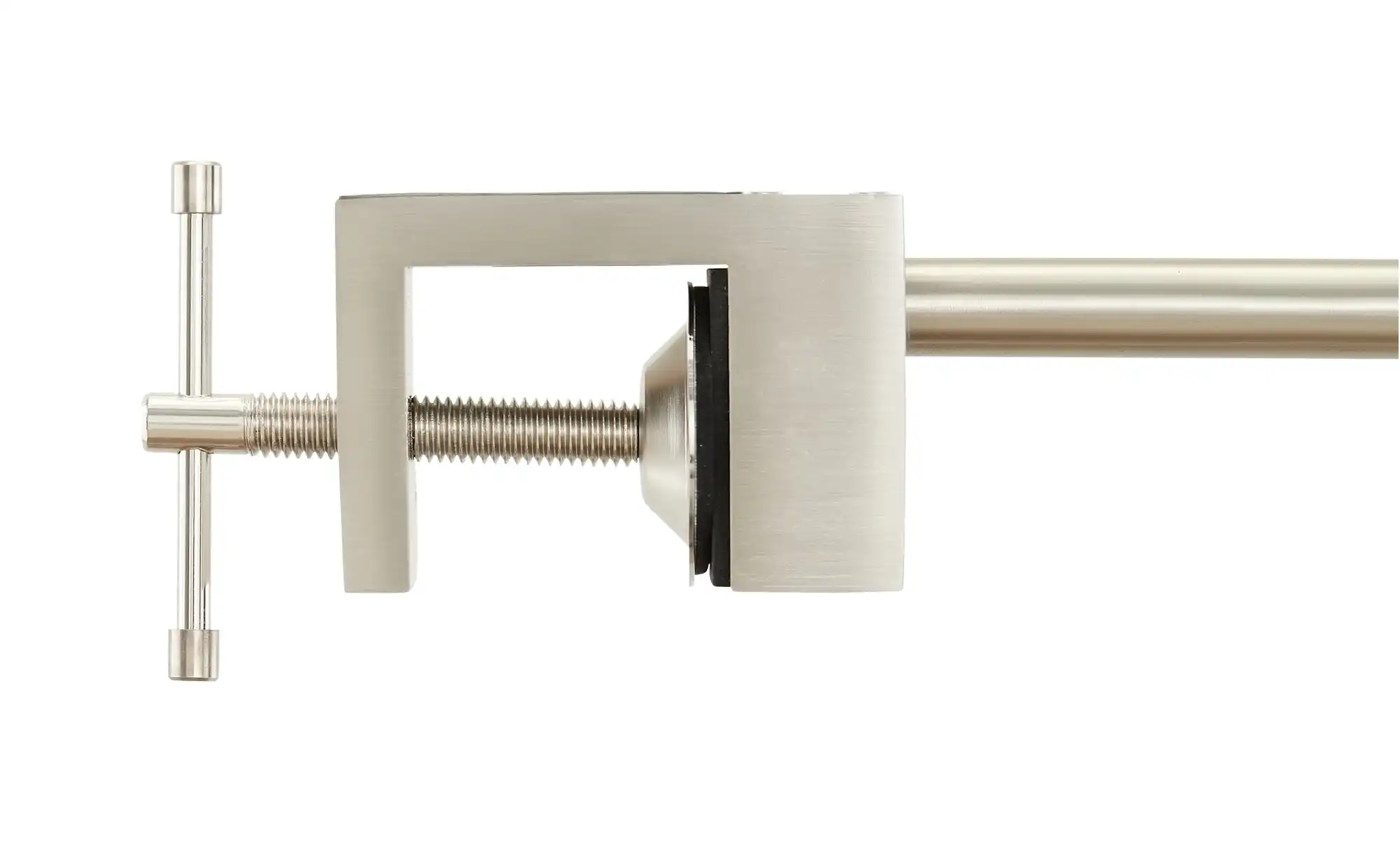 Fischer-Honsel LED-Klemmleuchte, Nickel-matt mit Gestensteuerung