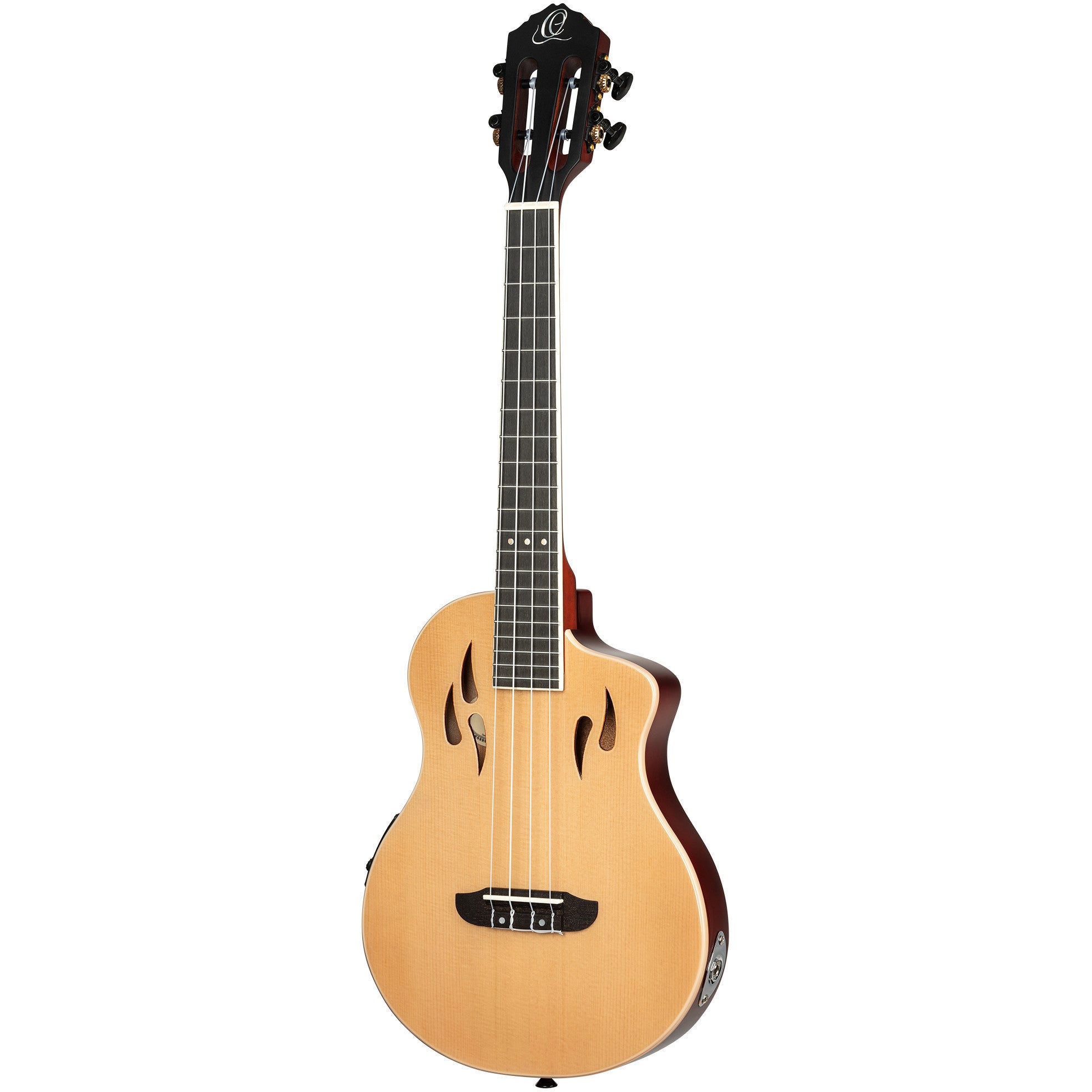 Ortega TourPlayer Series RTPS-U-NAT elektrische tenor ukelele met gigbag