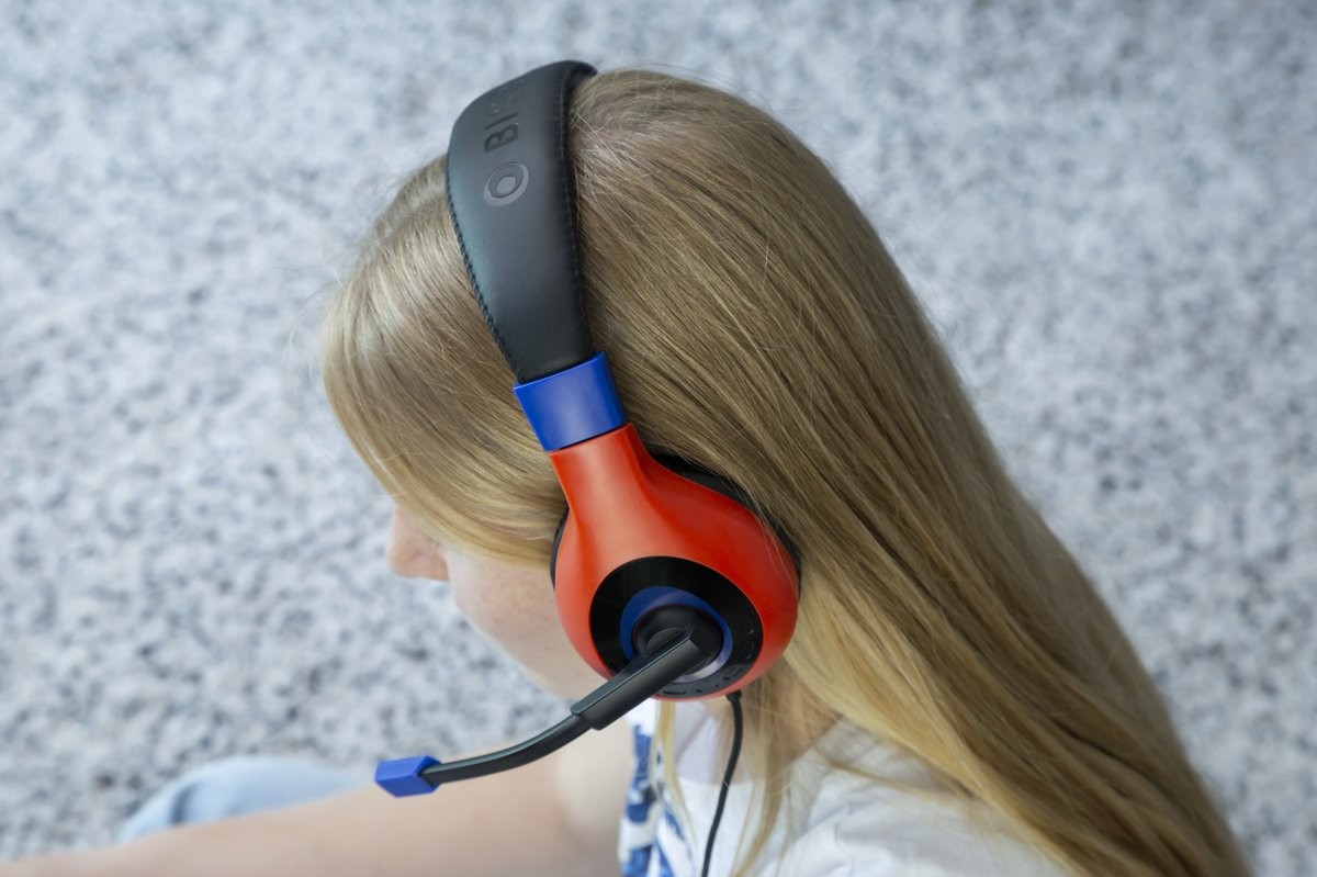 Nacon Stereo Gaming Headset V1 Dark Red/Dark Blue Switch