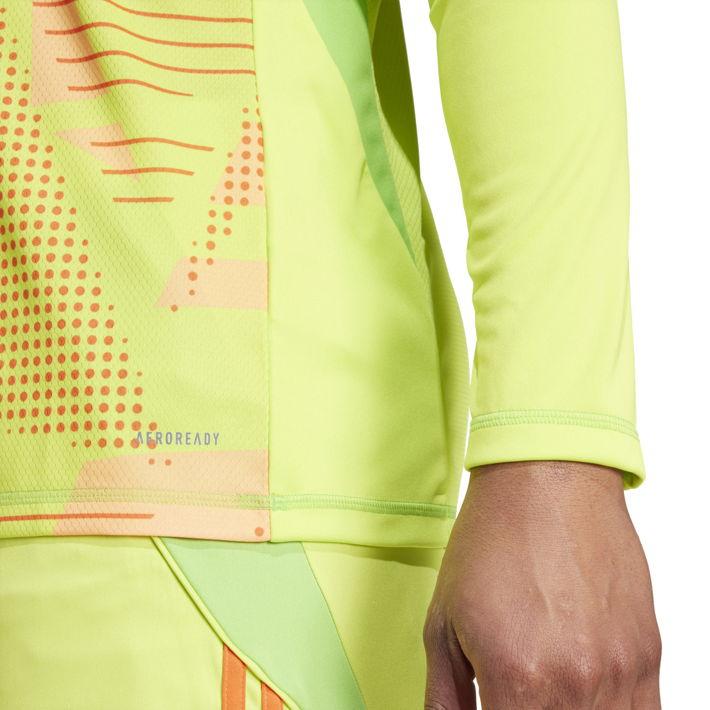 Adidas Tiro 24 Competition Keepersshirt Lange Mouwen Geel Oranje Groen Roze