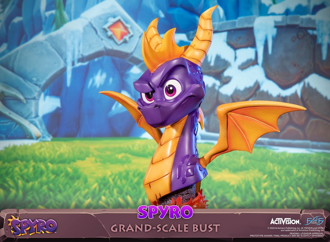First4Figures - Spyro The Dragon (Spyro Grand-Scale Bust) RESIN Statue /Figure