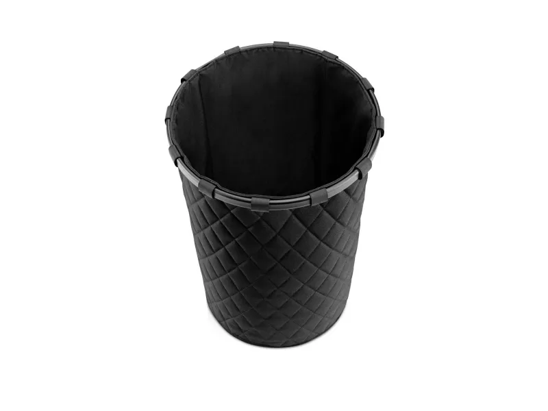 Reisenthel homebasket L, Sort, Aluminium, Polyester, Kurv, Monokromatisk, Geometrisk mønster, Indendørs