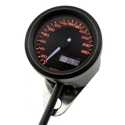 Compteur Daytona velona 260km/h Universel - Gris