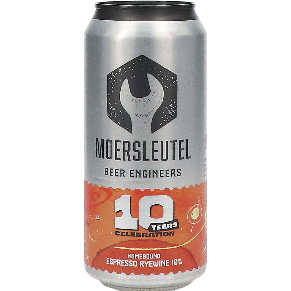 De Moersleutel 10 Years: Homebound Espresso Ryewine 44 cl