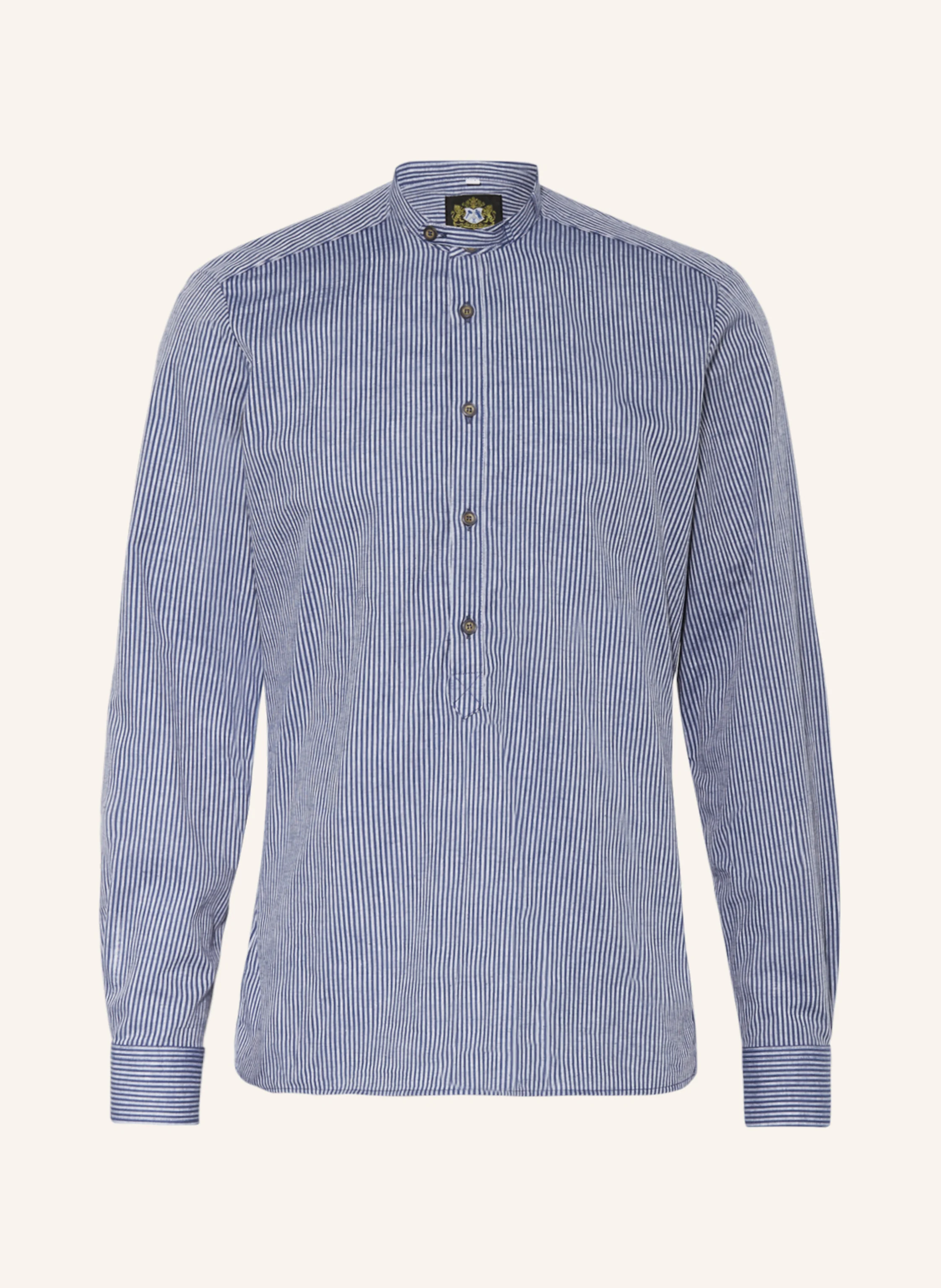 Hammerschmid Trachtenhemd PFOAD Slim Fit mit Leinen