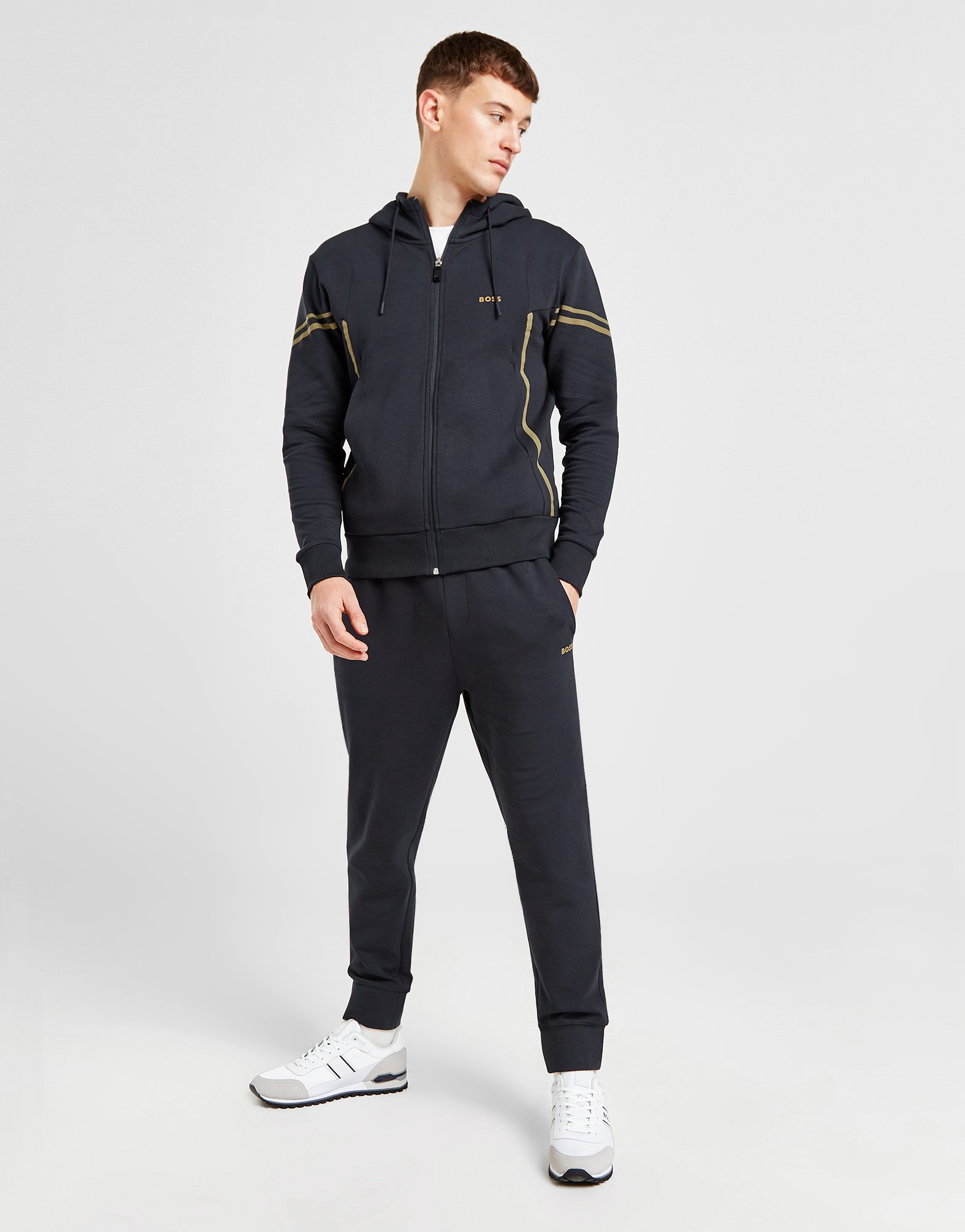 BOSS Ensemble de survêtement Zippé Pixel Homme
