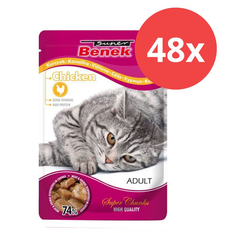 Lot Super Benek Super Chunks 48 x 100 g