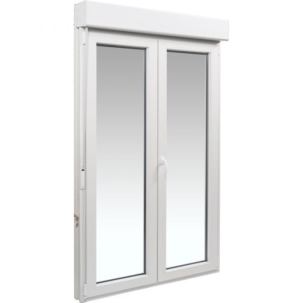 Artens Porta Janela de Pvc Oscilobatente 140X229CM (com Estore) - 83616169