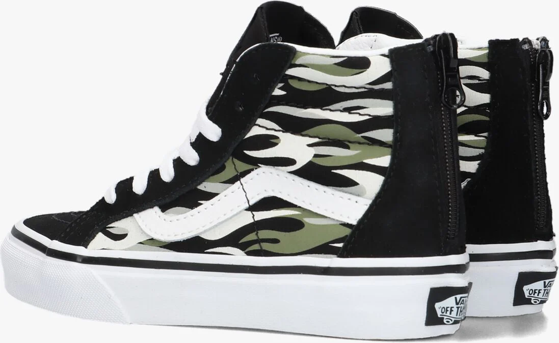 VANS zwarte vans hoge sneaker uy sk8-hi zip