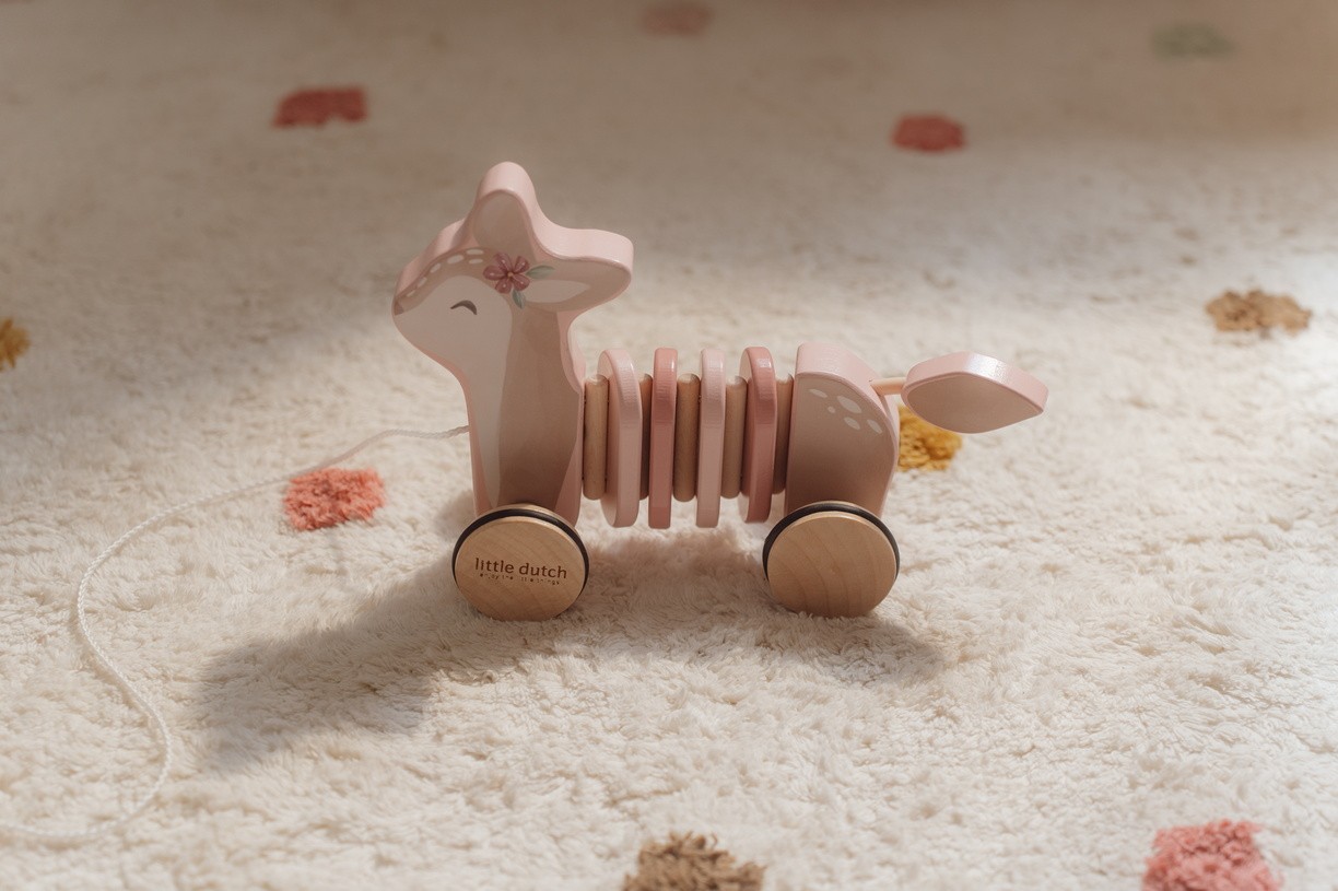 Little Dutch - Pull-along Rådyr - Fairy Garden