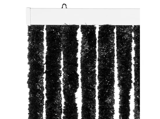 Moustiquaire Anthracite 56x185 cm Chenille