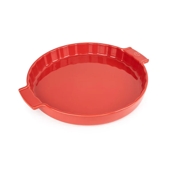 Moule à tarte céramique rouge 30 cm Peugeot
