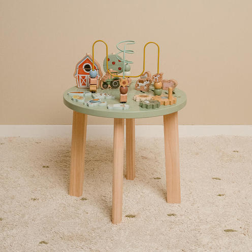 Table d'activités en bois FSC - Little Farm - LITTLE DUTCH