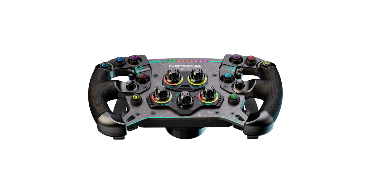 MOZAR12 V2 + GS V2P GT + SR-P bundel  (Zwart, Basis, stuur en pedalen)