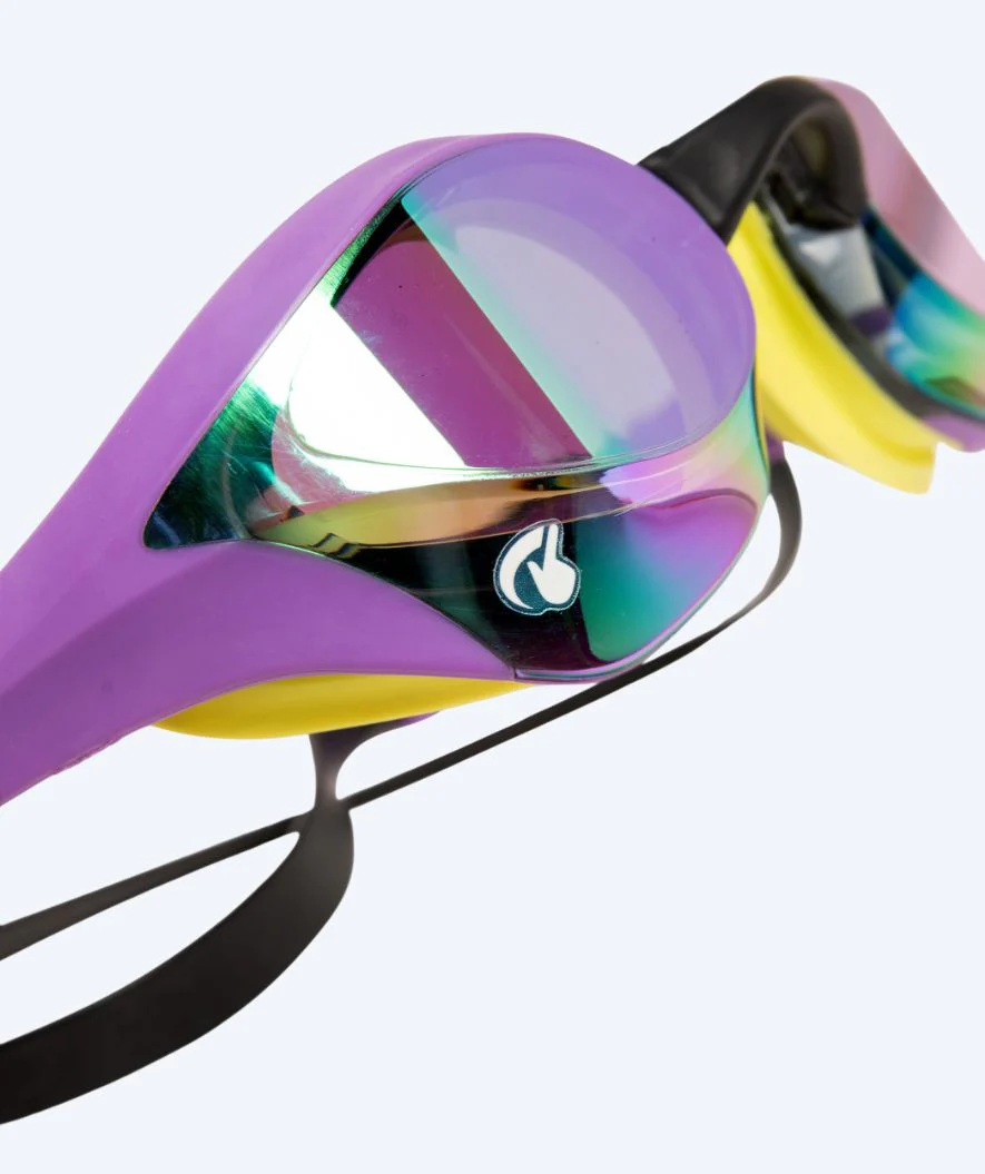 Arena Elite svømmebriller - Cobra Ultra SWIPE Mirror - Turkis/lilla