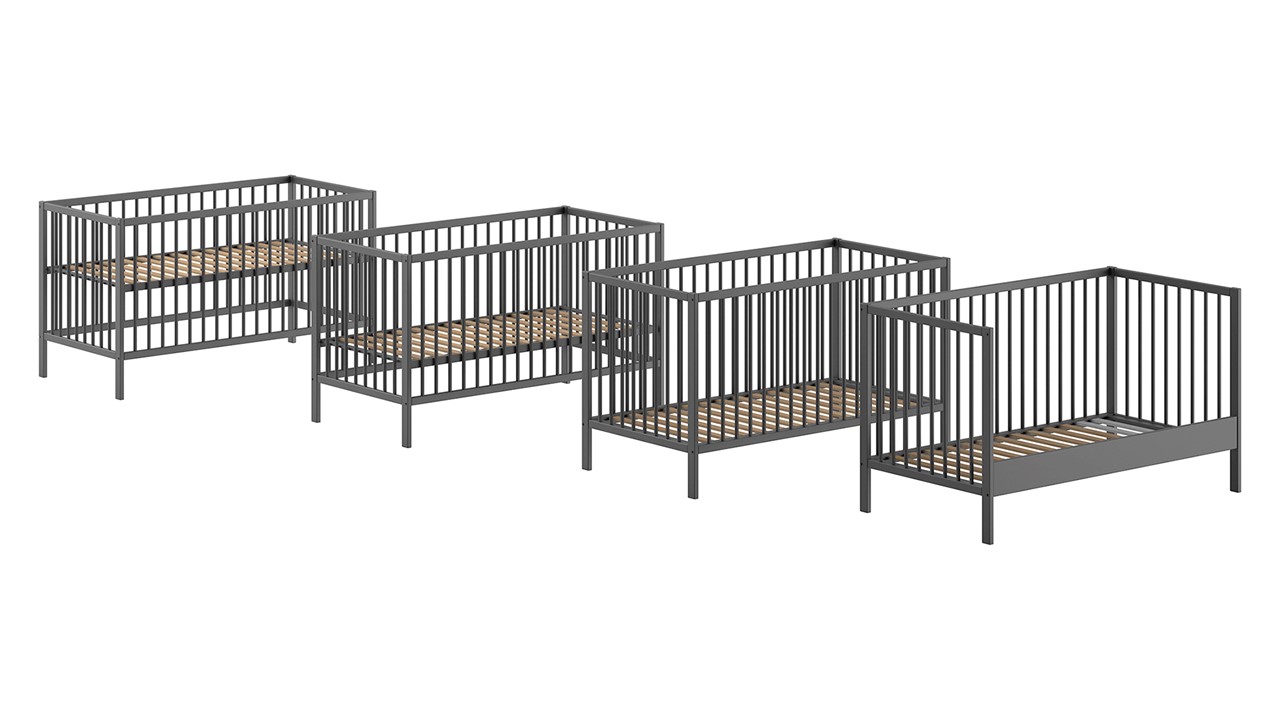 Babyledikant Dino 70x140