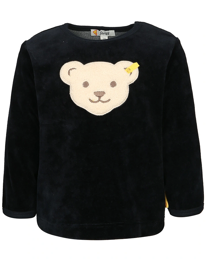 Nicki-Sweatshirt BASIC in dunkelblau