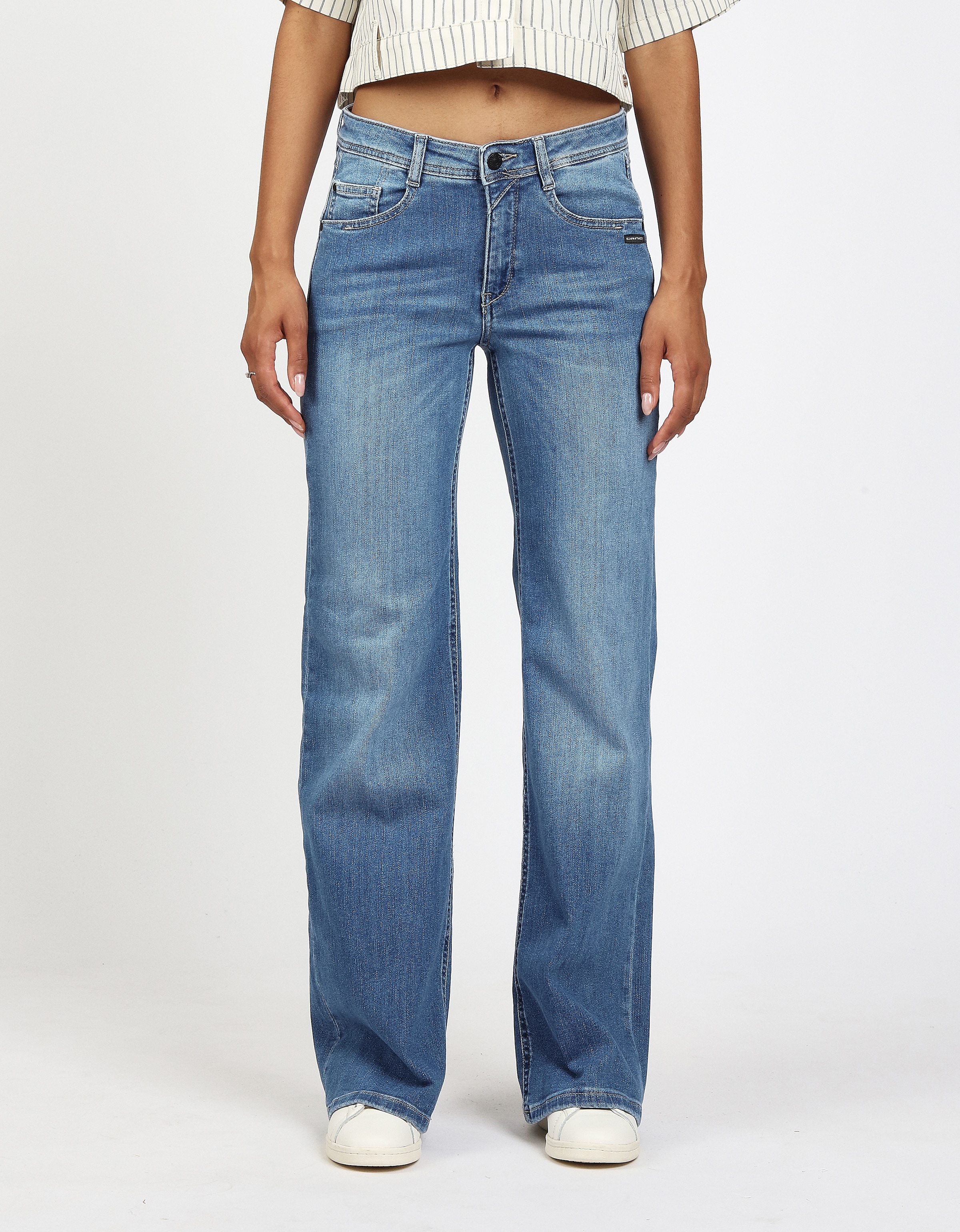 GANG 5-Pocket-Jeans »94AMELIE WIDE LONG« Long = 4 cm länger