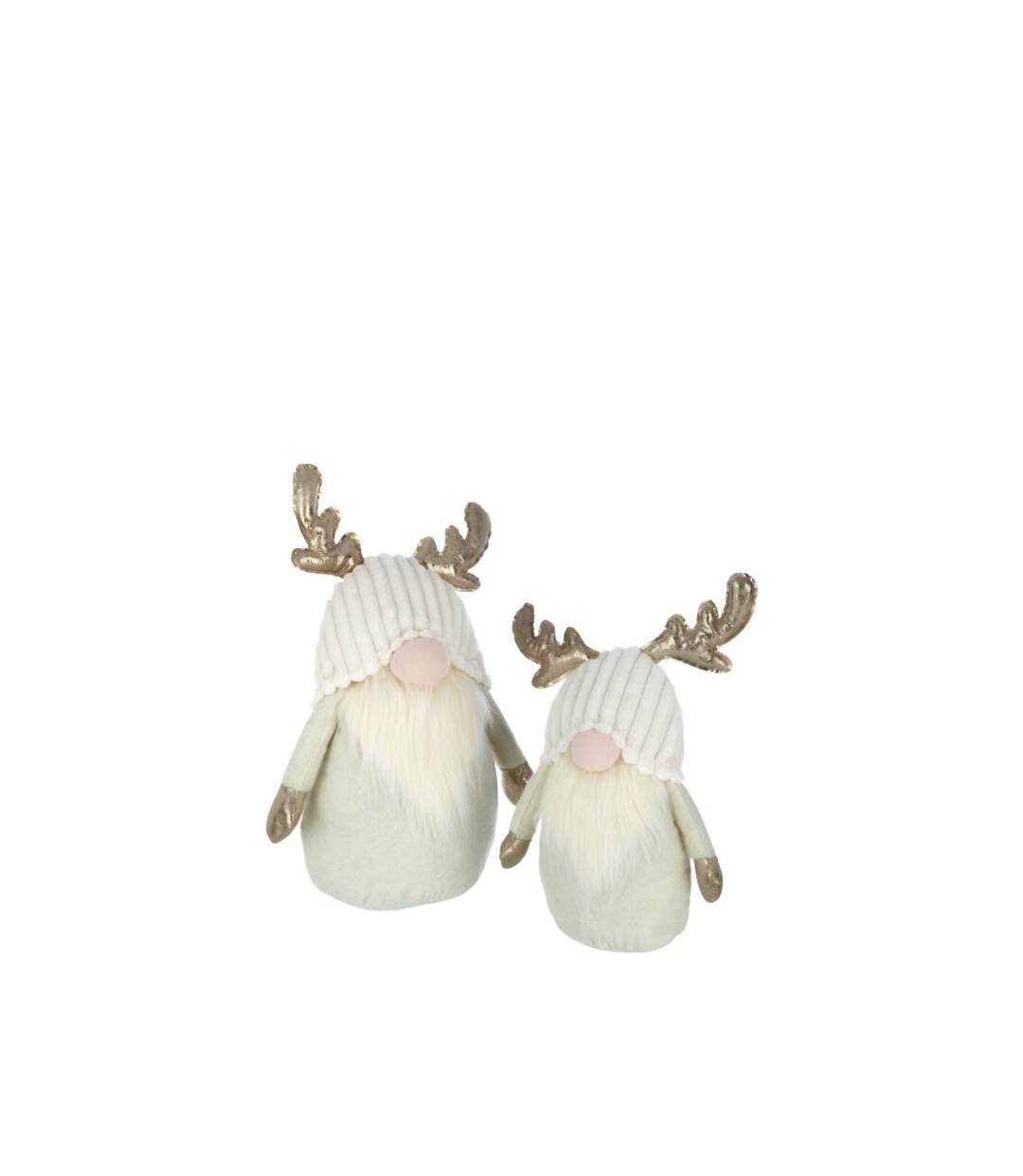 Paris Prix - Statuette Déco Lutin cerf 42cm Beige
