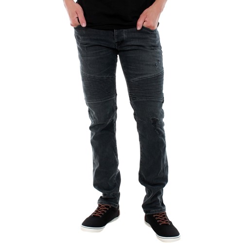 Jack & Jones - 12125488 JJIGLENN JJCROSS JJ 051 BLACK BLACK Negro