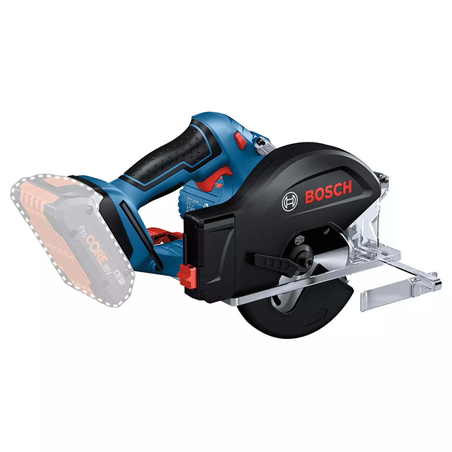 Bosch GKM 18V-50 18V Li-ion Accu cirkelzaag body - 136 mm