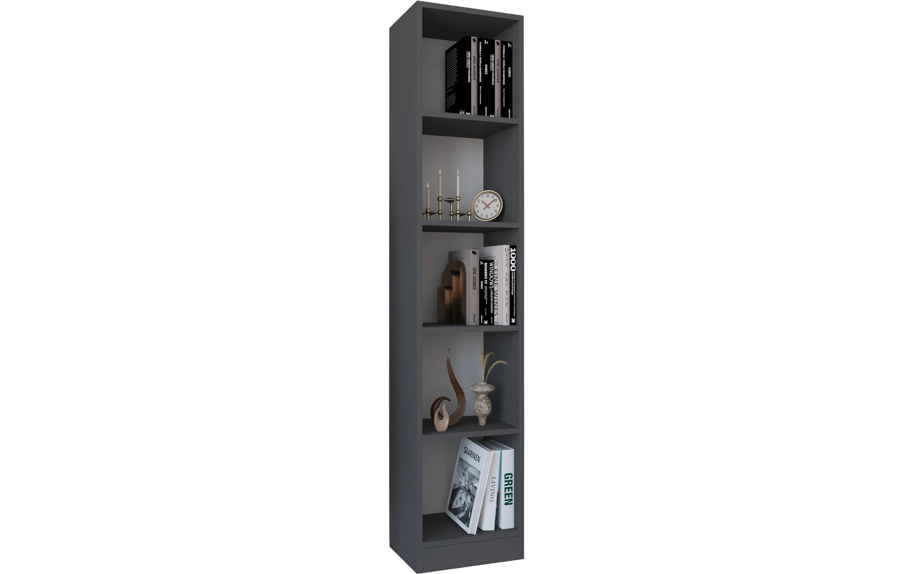 Regal Dilos L 183 x 38 cm, Anthrazit<br>Standregal