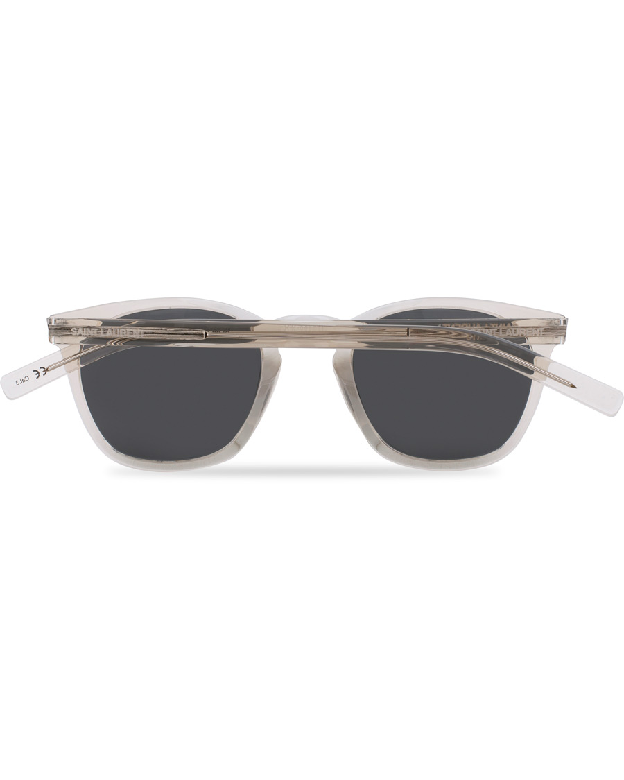 Saint Laurent SL 28 Sunglasses Beige/Silver