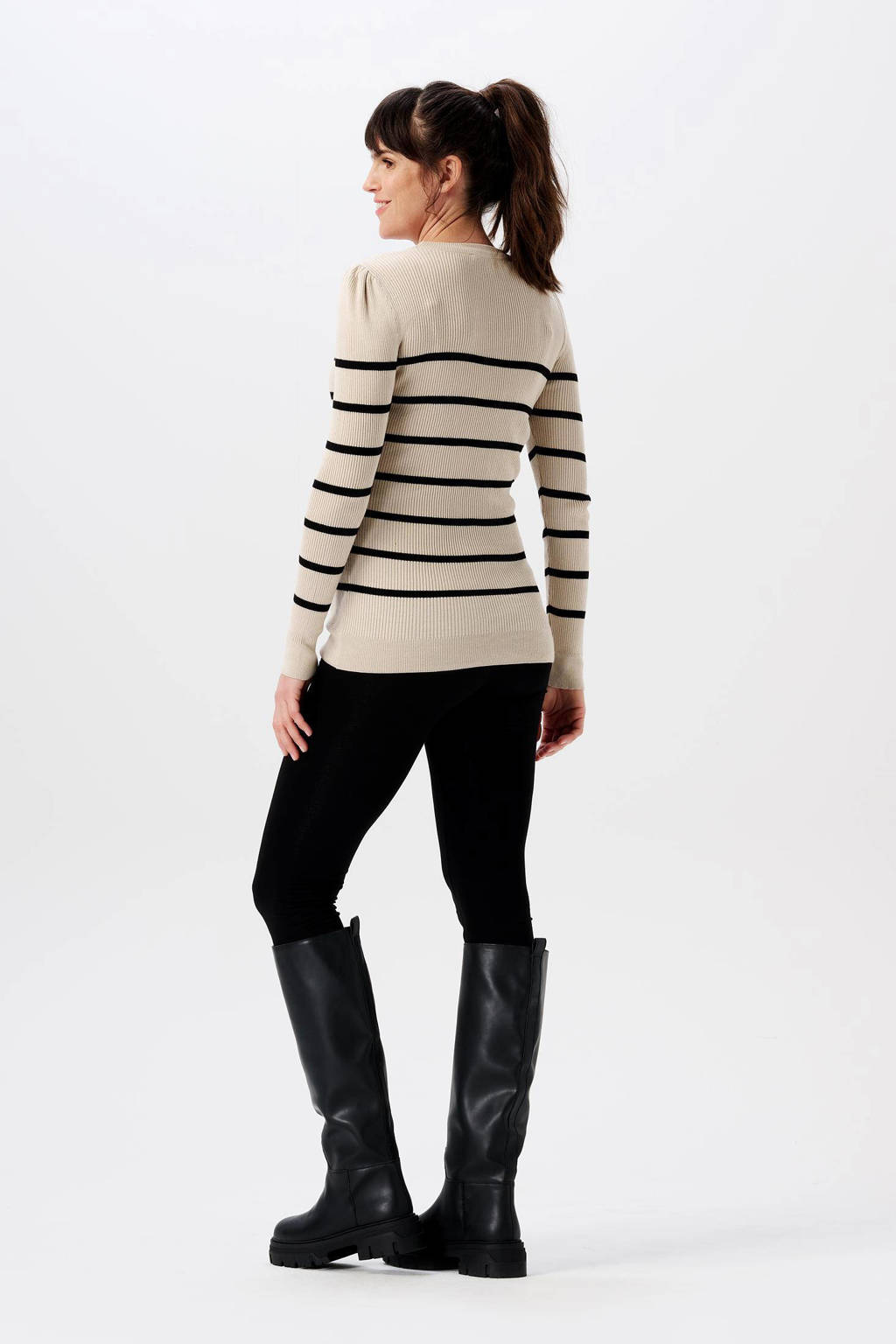Noppies high waist skinny zwangerschapslegging Paris zwart