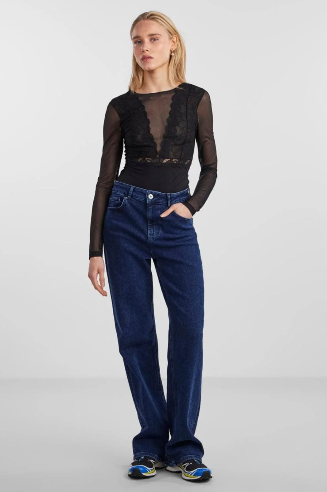 Pieces Pcsicca Ls Bodystocking