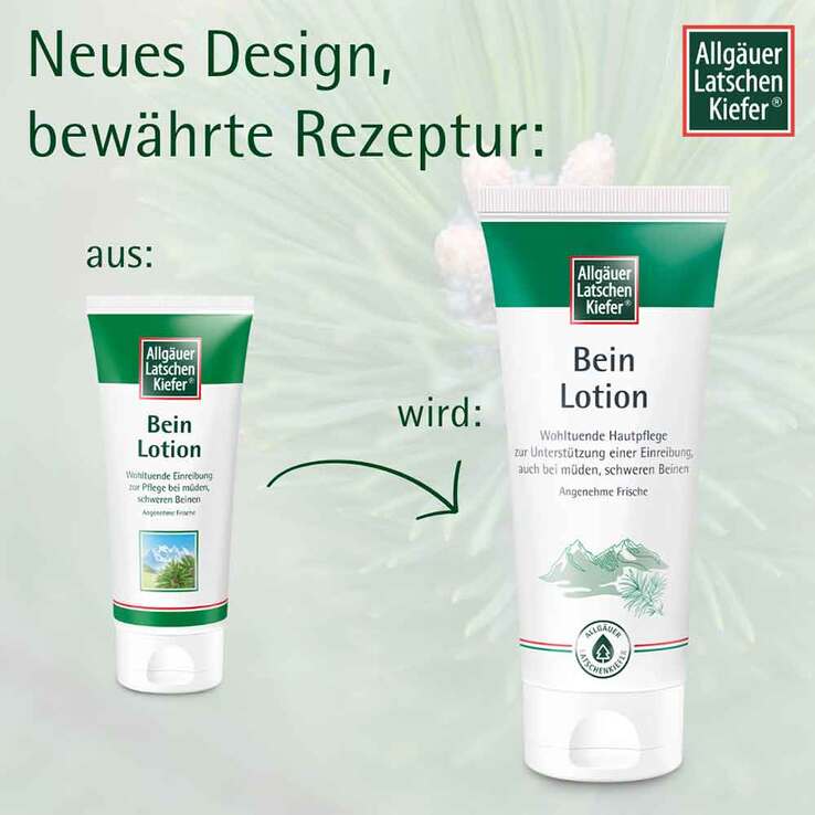 Allgäuer Latschenkiefer Bein Lotion, 100 ml