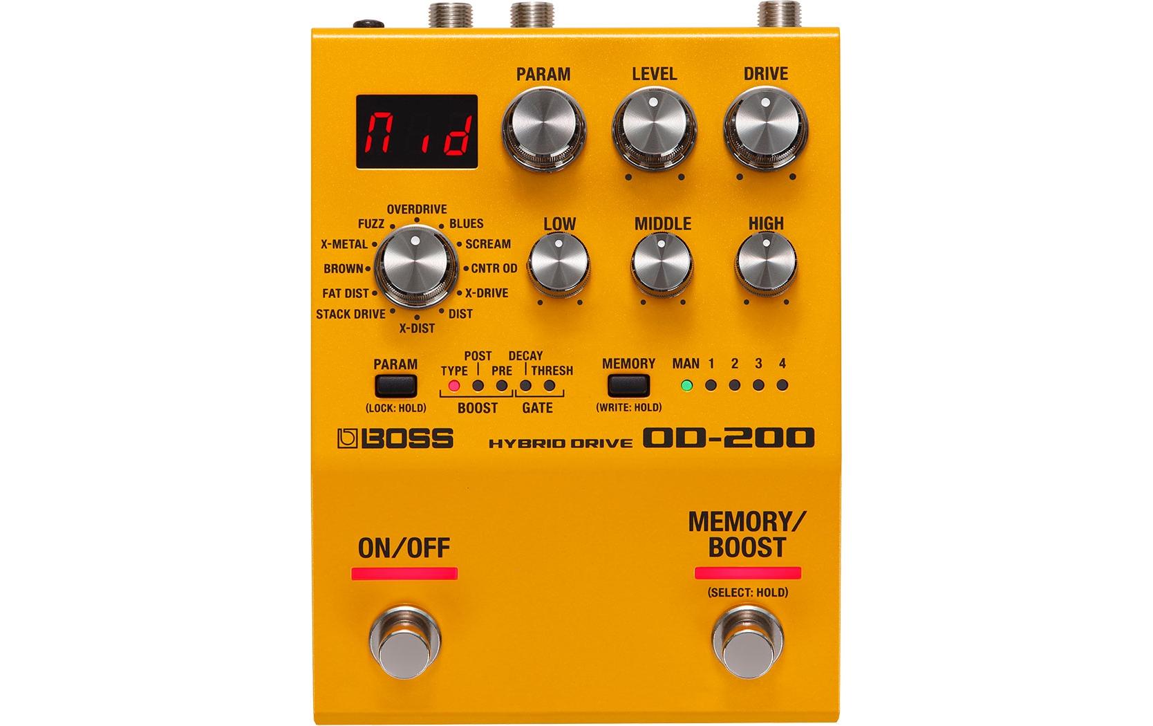 Effektgerät OD-200<br>Effektgerät mit hochwertigem Sound