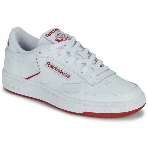 Reebok Classic - CLUB C 85 - Blanc / Rouge