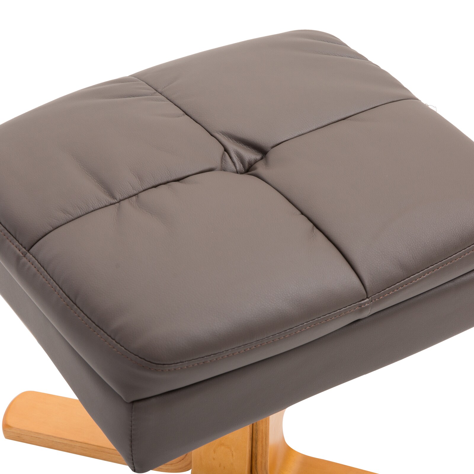 HOMCOM Fernsehsessel mit Hocker