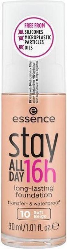 essence - Stay ALL DAY - Foundation - Soft Beige - 30 ml