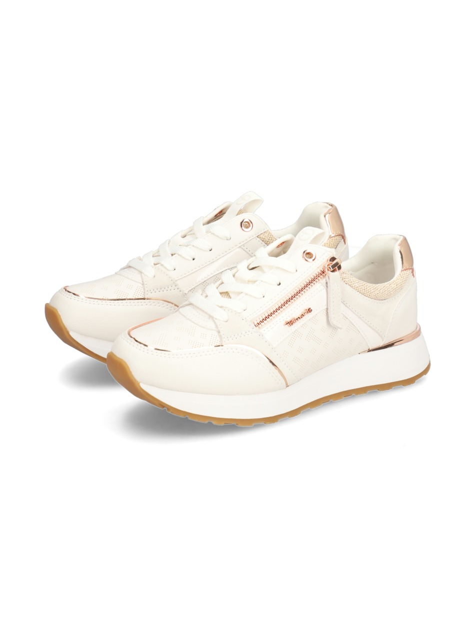 Lederkombination Sneaker