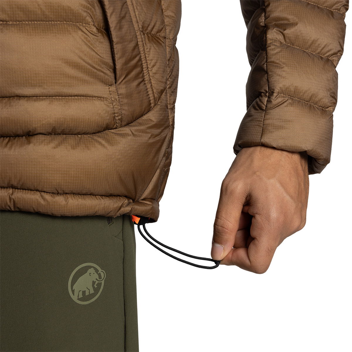 Mammut Snow Trick Light IN Pull dunjakke, unisex (Dark Sand)