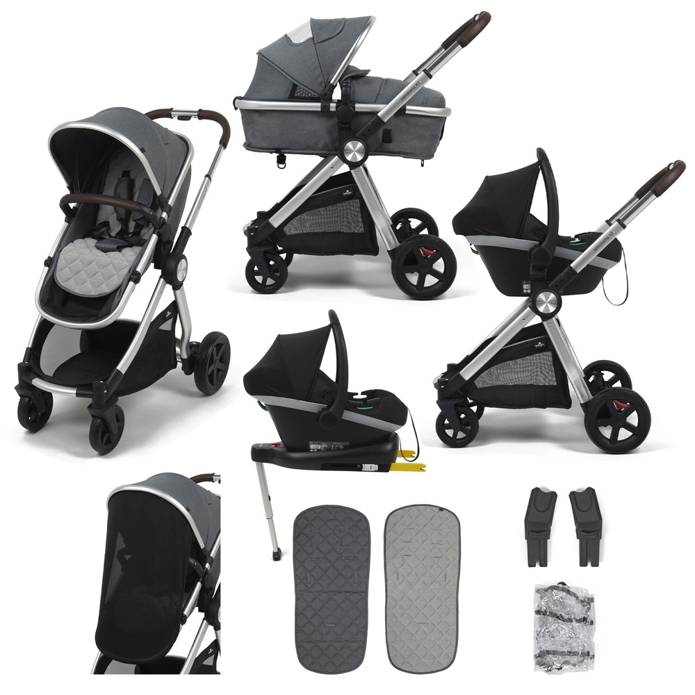 Babylo Panorama XTi 2-in-1 Reisesystem mit Autositz und ISOFIX-Basis