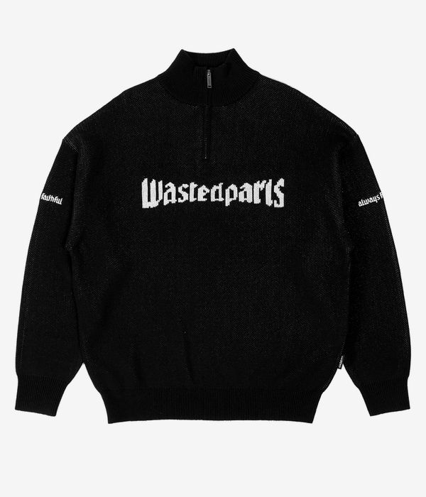 Wasted Paris United Trucker Sweatshirt (black)