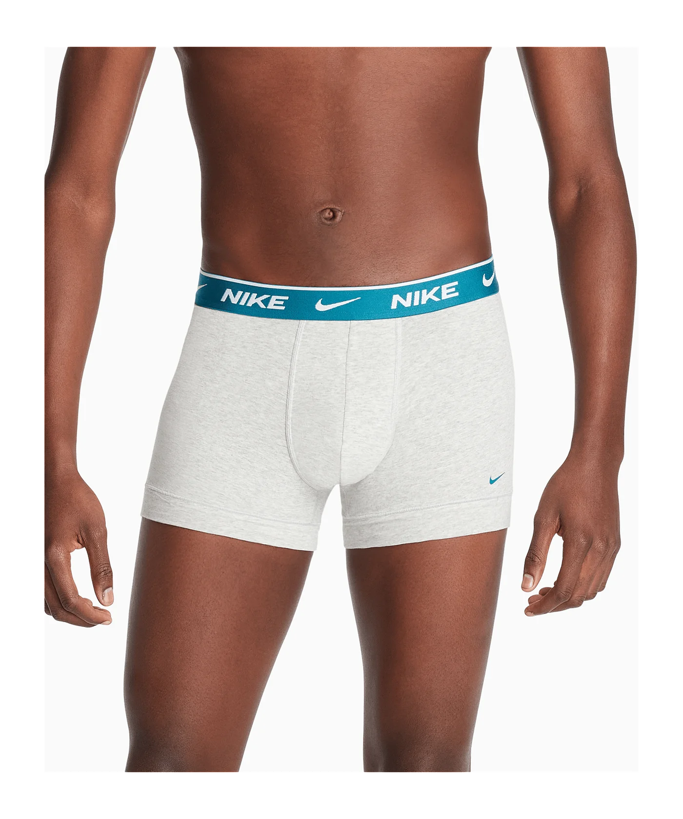 Nike Cotton Trunk Boxershort 3er Pack Grau FKUH