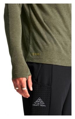 Maillot manches longues Craft ADV SubZ Wool 3 Kaki
