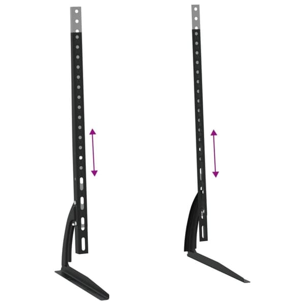 vidaXL TV-stativer 2 stk for 37-75 tommers skjerm VESA 600x400 mm 45kg