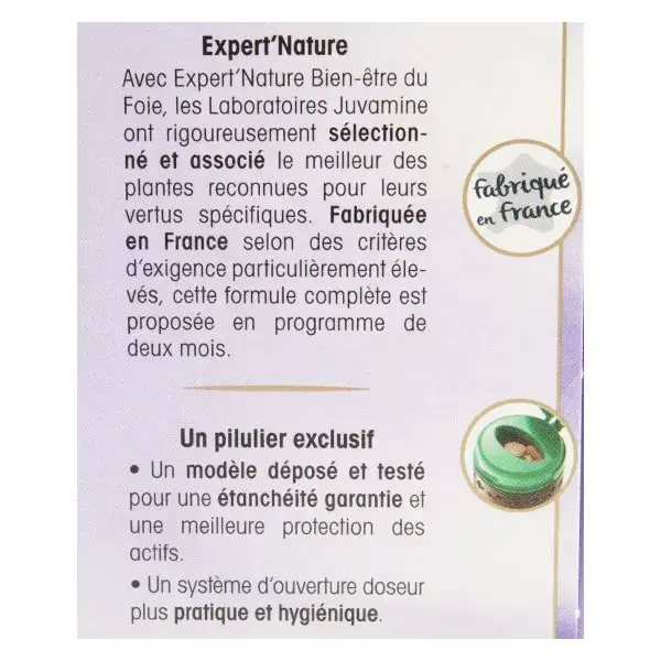 Juvamine Expert'Nature Liver Wellbeing 60 comprimidos
