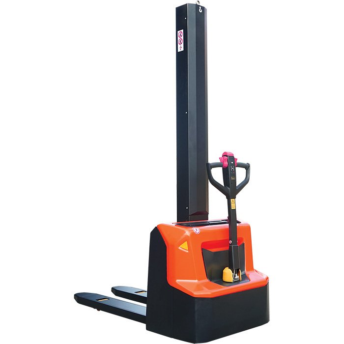 Gerbeur électrique lithium avec mât poutre 1200 kg élévation 1600 mm