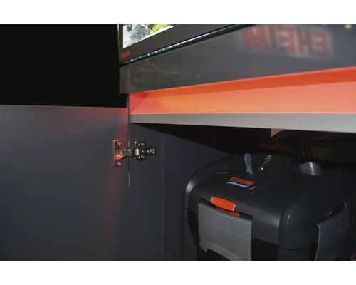EHEIM incpiria 230 aquariumcombinatie met LED-verlichting en verlichte onderkast grafiet/eiken