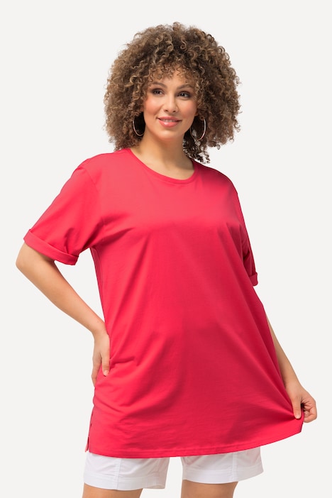 T-Shirt, A-Linie, Carree-Ausschnitt, Halbarm
